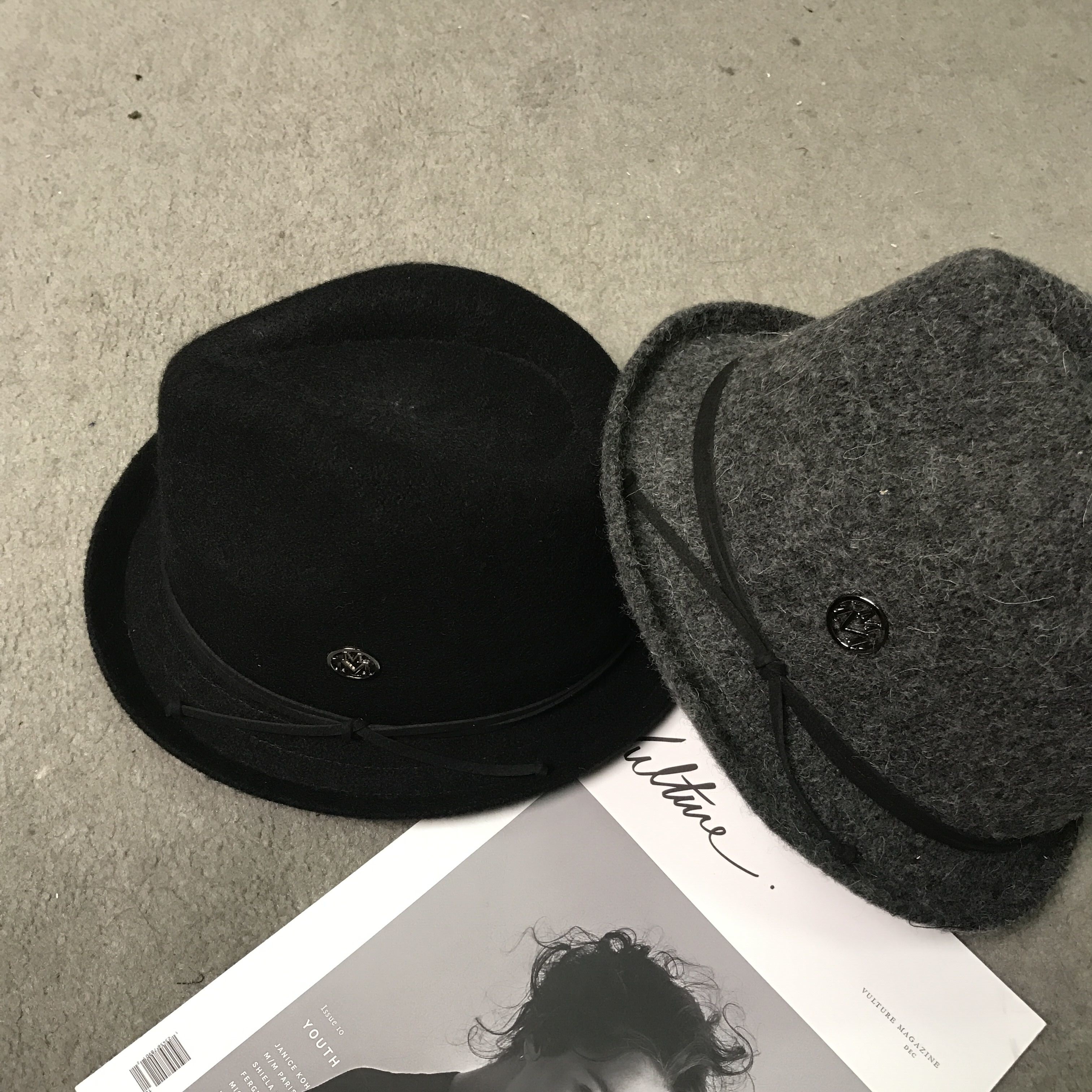 羊毛呢小毡帽女式 秋冬新款