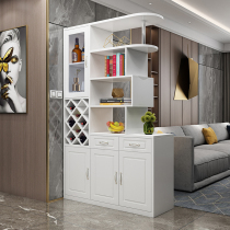 Living room porch cabinet wine cabinet partition cabinet double-sided screen integrated shoe cabinet simple modern hall Hall Hall decoration cabinet