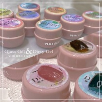 YHH Cherry fresh color High Cross color dirty color New canned color glue composition safe 5G nail art canned glue