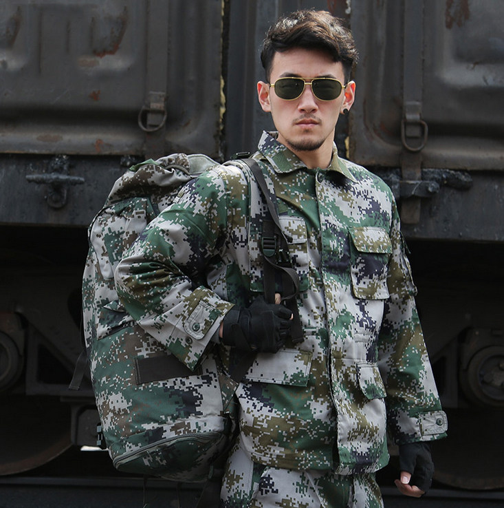 军训迷彩服套装7迷彩服丛林地数码荒漠海洋训练户外拓展战狼