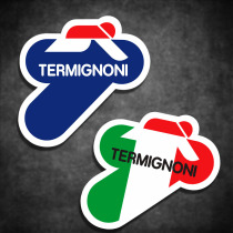 Ducati Imperial Modified termignoni Exhaust Motorcycle Paste on Waterproof Reflective Decal