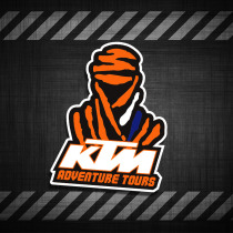 Suitable for Dakar KTM 109011901290 ADV motorcycle car sticker side box sticker reflective decal