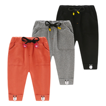 (Broken code clearance) girls sports leggings cotton spring wear thin childrens baby trousers fashion leggings