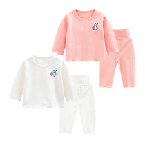 Baby clothes autumn cotton underwear men and women Baby set baby Autumn pajamas