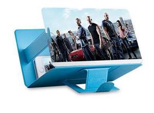 手机视频屏幕放大器护眼镜投影仪懒人支架皮折