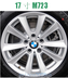 16 17 18 19 20 inch 21 gốc X1 BMW 525 bánh xe 320 thay đổi 3 series 5 series 7 series 740X3 X5 X6 Rim