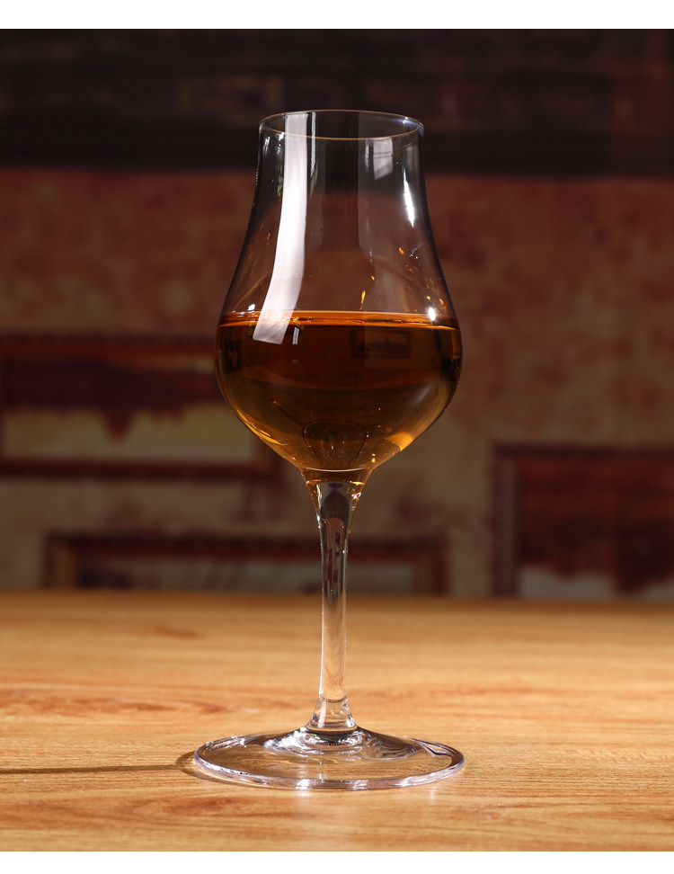 无铅水晶郁金香杯 特级xo杯子威士忌闻香杯 高脚洋酒杯烈酒甜酒杯