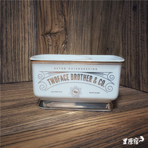Riharajuku double-sided barbershop limited white gold shaving cup shaving soap bowl shaving foam cup