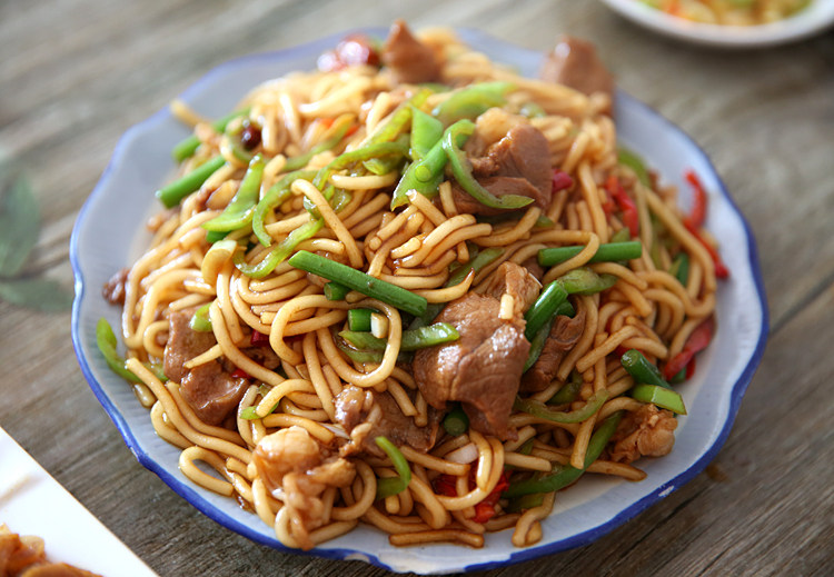 羊肉炒炒粉效果图(店主实拍)