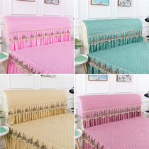 Bedside cover bedside cover dust cover 1 5 meters 1 8 simple modern elastic all-inclusive wooden bedside back cover protective cover