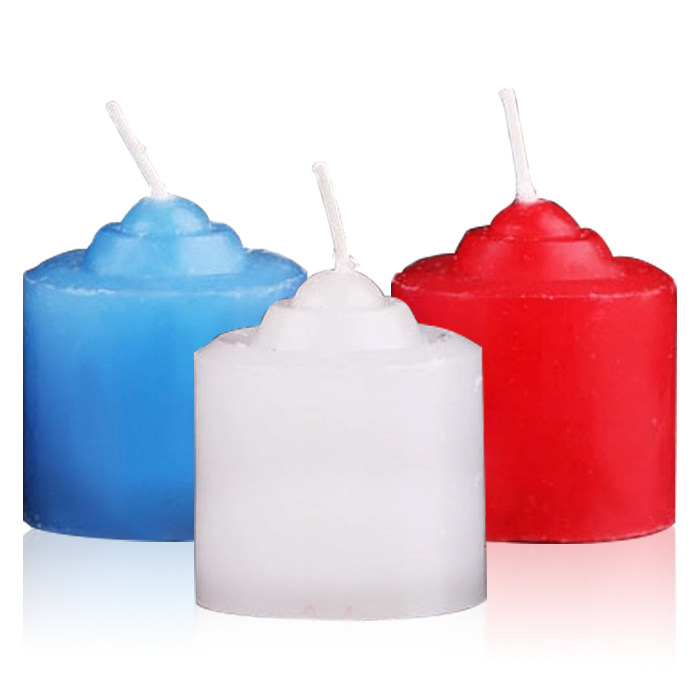 包邮成人sm 情趣用品 另类游戏道具 短型低温蜡烛 3支一盒装 cx