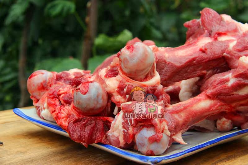 农家土猪肉新鲜 排骨腿骨猪脚猪蹄有机猪肉猪肝五花肉