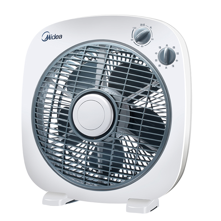 midea small table fan kyt25-17d electric fan turning page fan dormitory desktop fortune fan household 10 inch electric fan