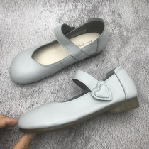 Brand withdrawal and clearance treatment 2023 new leather womans shoes comfortable flat shoes Mary treasure shoes work shoes
