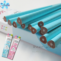 Japanese SAKURA Sakura young student children HB 2B triangle rod practice word writing pencil non-slip rod