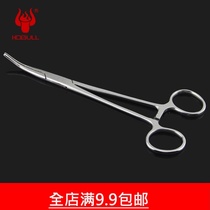 Fishing hook-picking pliers large elbow 18cm stainless steel hook stripper Hemostatic clamp