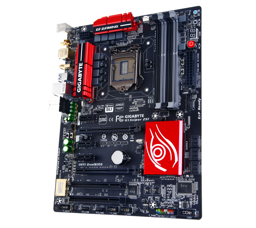 顺丰gigabyte/技嘉 g1.sniper z97魔音游戏主板intel z97/lga1150
