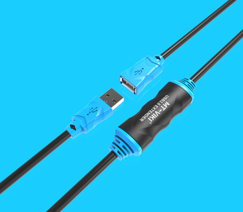 maituowei moment mt-ud20 usb extension cord with chip 20m signal amplification and power supply enhancement