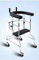 Hemiplegic rehabilitation desktop Walker Paralyzed toddler wheelchair foldable belt seat standing Walker toddler