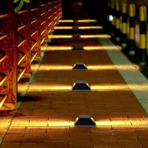 Transparent buried Light Square embedded led lawn light garden light outdoor waterproof step light floor light floor light