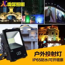 Flood light led outdoor waterproof advertising signature light projection light floodlight shining tree light tree light exterior wall spotlight