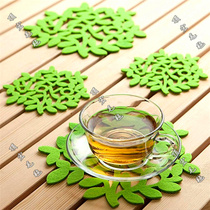 Customized felt craft gift pennant coaster storage box cartoon switch sticker Christmas deer can be printed carved logo