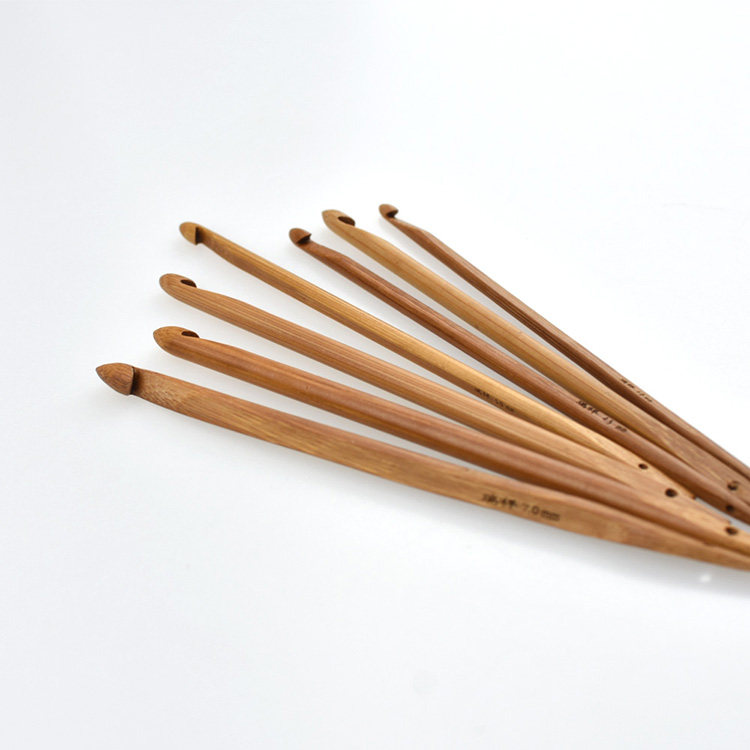 竹木魔法一本针毛线钩针工具套装毛衣针织衫编织勾针手工编织钩针