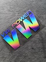 VW windshield car stickers personalized modified car stickers creative scratch cover decals