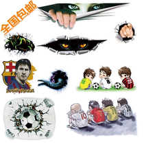 Car 3D three-dimensional rear decoration creative sticker front bumper body scratches to cover personalized car decals