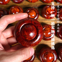 Indian small leaf red sandalwood when running hand handle piece integrated mahogany transfer bead crafts play ball