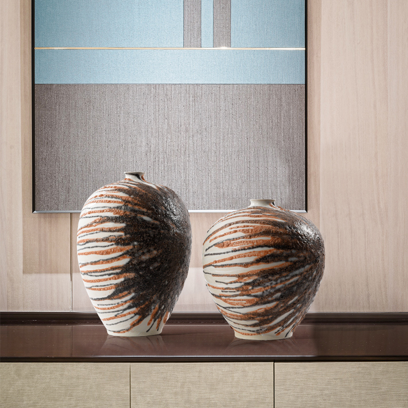 Nest to the send the new creative move checking ceramic pot furnishing articles shop window display column furniture city furniture