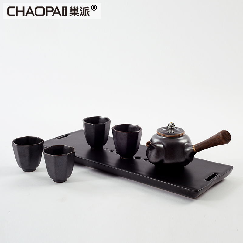 New Chinese style ceramic kung fu tea zen furnishing articles contracted and I tea sample room furniture soft decoration