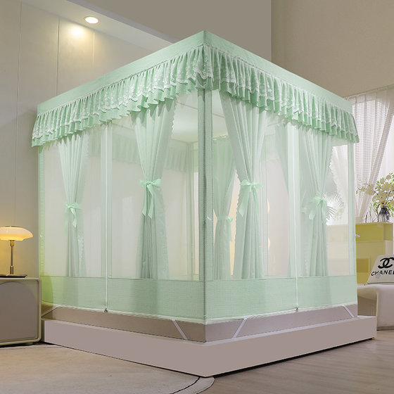 T-shaped dust-proof blackout bed curtain mosquito net three-open door back to the bottom home use 2-meter encryption to make the bed square tent thickened paint bracket
T-shaped dust-proof blackout bed curtain mosquito net three-open door back to the bottom home use 2-meter encryption to make the bed square tent thickened paint bracket
