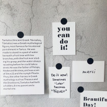 ins style Solid color polka dot sticker Nordic wall decoration Wall Sticker Classic basic color self-adhesive photo card Sticker