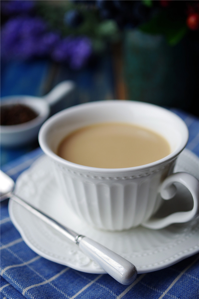 用豆浆机做奶茶,很简单很美味!