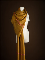 Wei Nan WEINAN Collection Class Fabric Jolie Corner Flower Genuine Silk Embroidered Kashmiri Cashmere Shawl Scarves 228