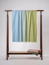 WeinNan WEINAN hand twist line gradient color large version Kashmir cashmere PASHMINA handmade shawl 325