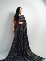 Wei Nan WEINAN Collection Class Rose GENTS Handmade Carney Kashmir cashmere shawl scarves 357