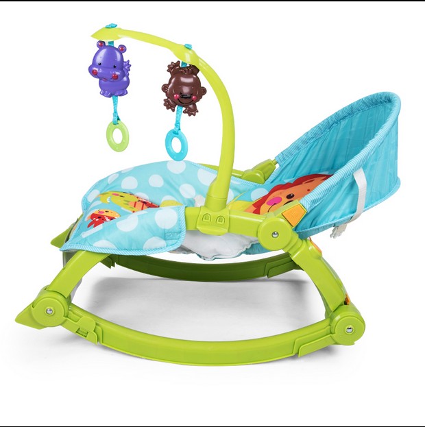baby cradle 安全婴儿摇椅宝宝电动摇摇椅安抚躺椅秋千轻便折叠儿童