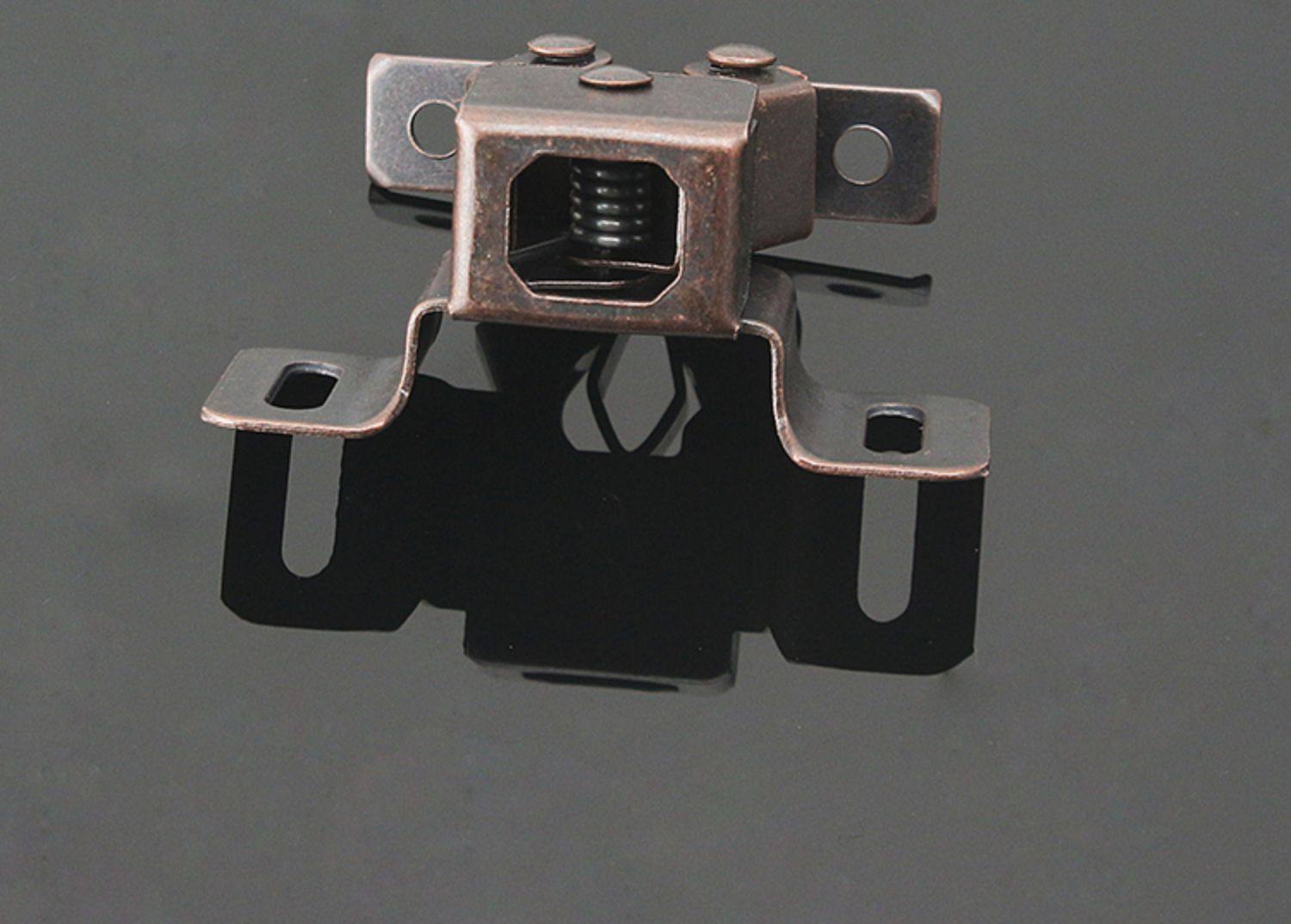 批发5只装碰珠门扣门夹碰珠卡式门碰珠锁卡扣衣橱柜柜门吸弹簧门