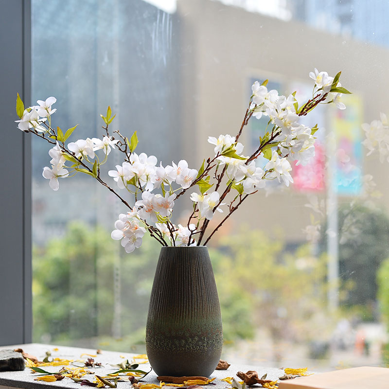 New Chinese style ceramic floret bottle mesa contracted and I up sitting room simulation of dry flower arranging creative flower flower furnishing articles