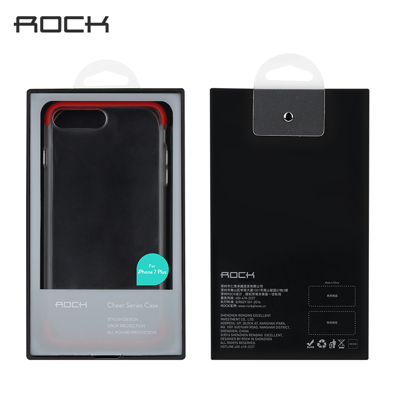 ROCKiphone7手机壳全包超薄防摔苹果7plus磨砂保护套男女简约新款产品展示图3