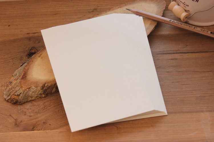 空白明信片 420g荷兰白卡纸 手绘diy 涂鸦卡 贺卡 换章卡 5包包邮