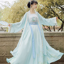 Original moonnight Hanfu female adult elegant Chinese style waist skirt super fairy dress improved creative fresh