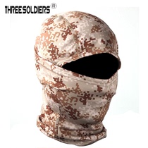 Digital camouflage men and women Outdoor Tactical headgear breathable elastic riding headscarf sunscreen anti-sand military fans camouflage mask