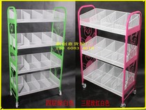 Floor store snacks umbrella silk socks shelf mask nail polish cosmetics accessories display rack Net frame