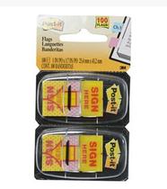 3M 680-9 SIGNATURE”prompt indication label SIGN HERE 680-SH2