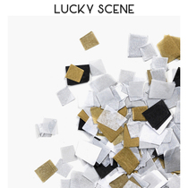 (Auspicious Props) Sydney Paper irregularly coloured sheet Scrap Hand Tent Wedding Creativity Spilled Collage of Decorative Paper