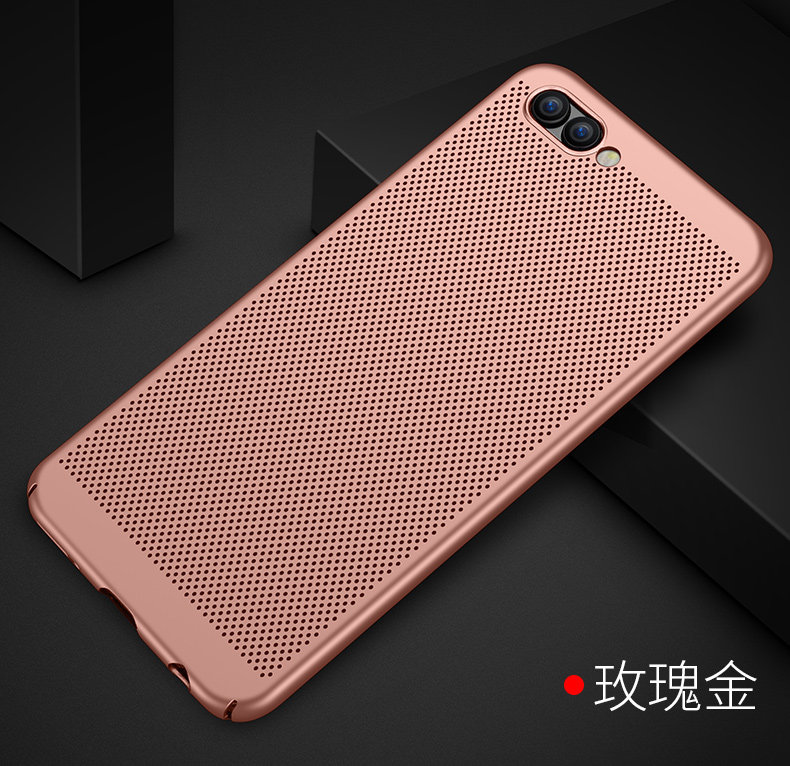 荣耀10游戏散热手机壳v10镂空夏天透气网壳保