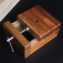 Factory direct sale large acacia wood printing bed seal cutting bed mahogany printing bed engraving fixture tool